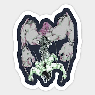 Hollow face knight Sticker